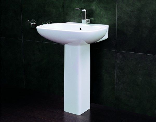 SR50C · Waschtischsäule SPRINT zu WT Sprint 64 / Sprint 74 67/20/21cm weiss SR50C · Waschtischsäule SPRINT zu WT Sprint 64 / Sprint 74 67/20/21cm weiss