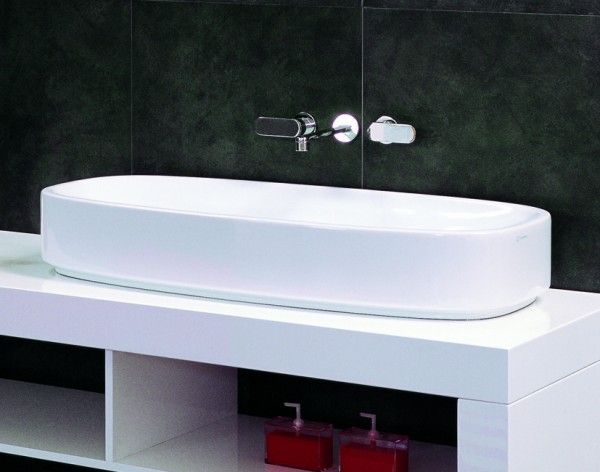 SE412 · Aufbau- Waschtisch STEP 110cm, weiss